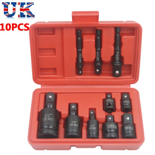 10pcs impact socket - impact, adaptor