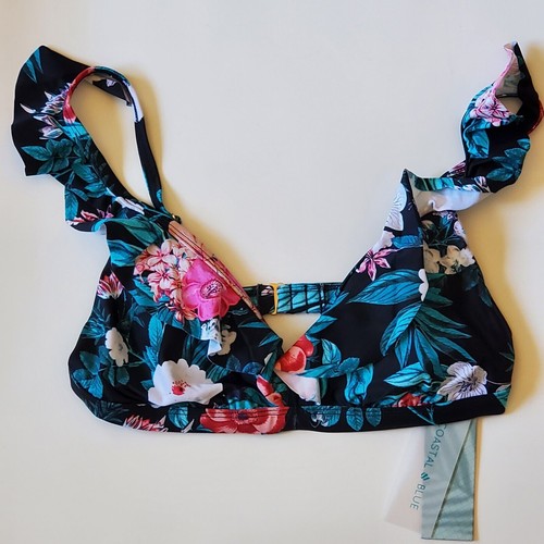 Coastal blue bikini top - coastal,