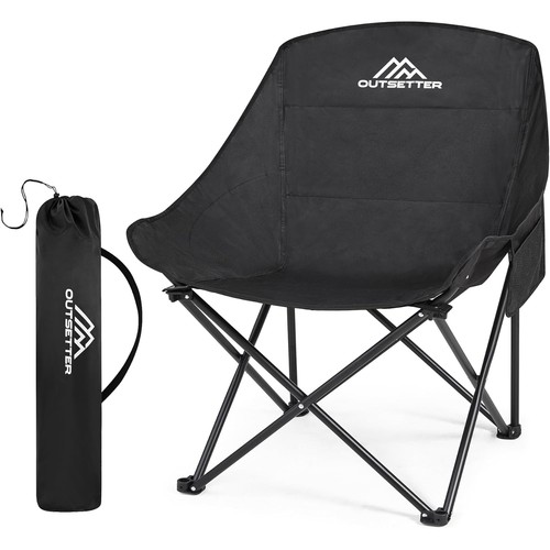 Folding camping chair - folding, portable