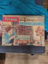 Vintage Modernist Architectural Construction Set, Triang Spot On Arkitex, Set 2