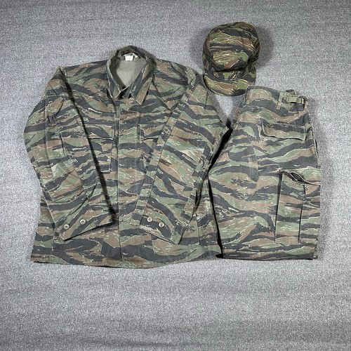 Vintage military tiger stripe - tiger,