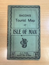 Bacon's Tourist Map of Isle of