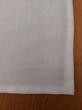 Tablecloth 100% Pure Linen Plain Weave 35" X 48" Natural White Rectangular NEW