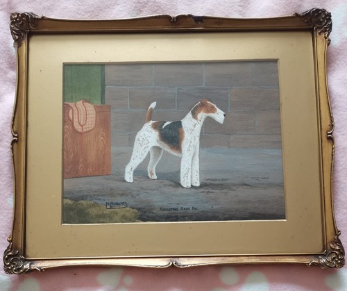 1930 wire fox terrier - 1930's,
