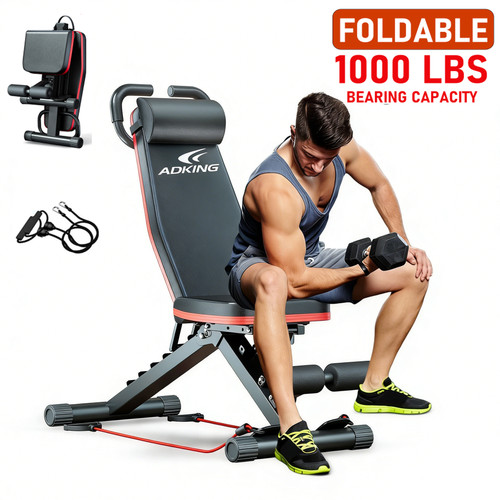 Adjustable foldable exercise - adjustable,