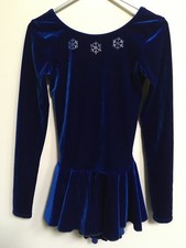 Mondor Ice Skating Dress Blue