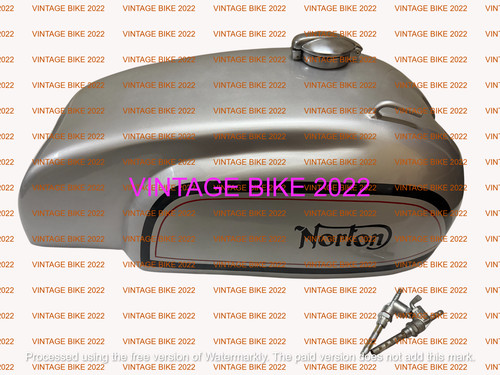 Norton manx style aluminium - style,