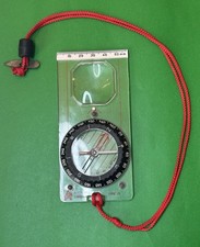 Silva Ranger Sighting Compass Type 1S with Original Lanyard, Hiking Navigation