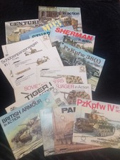 Signal Armor publications various numbers 1-19 WW2 tanks AFVs military history