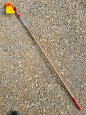 WOLF GARTEN MULTI CHANGE FRUIT PICKER WOODEN POLE WITH BAG