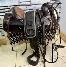 15” Leather Western