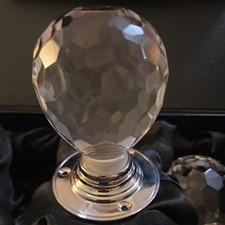 Crystal Faceted Cut Glass