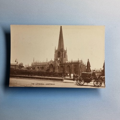 Sheffield postcard c1910 real - sheffield,