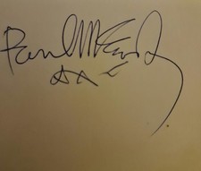 Full Set Of BEATLES Autographs