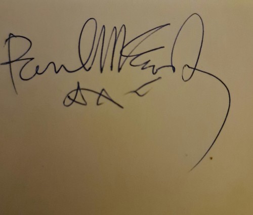 Full set beatles autographs - full,