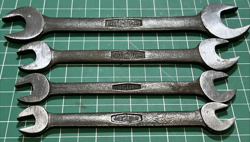 Vintage jaguar spanner set - vintage,