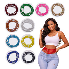 Single colour belly - colour, beads