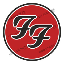 Foo Fighters Music Band sticker mancave car laptop skateboard van decal