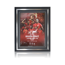 Ibrahima Konaté Hand Signed 12" x 16" Montage in Classic Frame