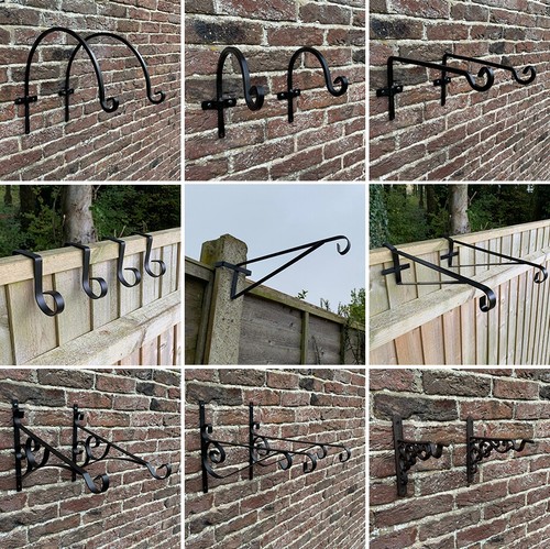 Hanging basket brackets hooks - hanging,