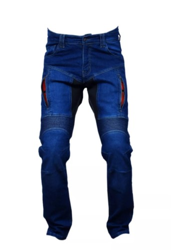 Motorcycle jeans blue - blue, ce