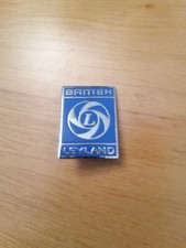 Vintage BRITISH LEYLAND Enamel Pin Badge - Trucker, Lorry, Motor, Automobila