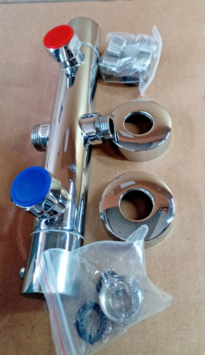 Thermostatic shower mixer bar - thermostatic,