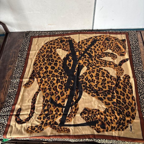 Yves saint laurent wool stole - yves,