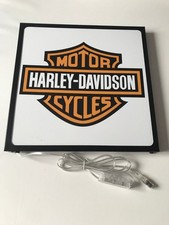 Harley Davidson illuminated