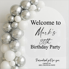 Personalised Birthday Vinyl