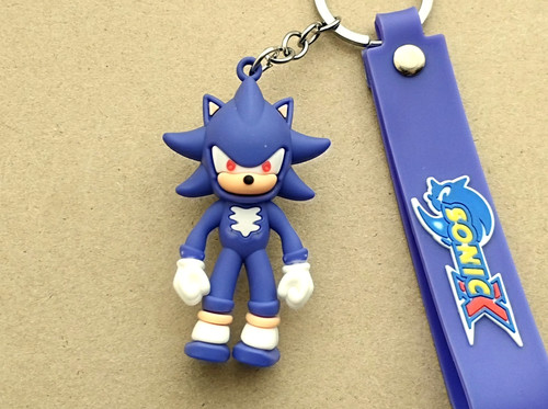 Sonic keychain hedgehog - sonic,