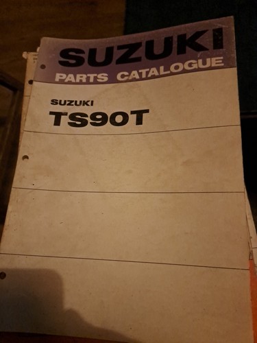 Suzuki ts90t parts list - ts90t,