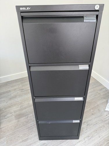 Bisley drawer metal - 4-drawer, filing