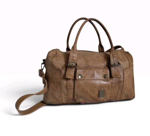 Belstaff leather overnight bag - leather,