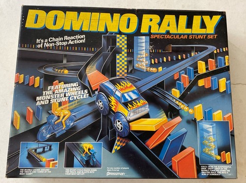 Vintage domino rally - vintage,