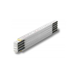 Folding Wooden Measuring Ruler With Metal Tips & Joints 1 Meter 2 Meters Length