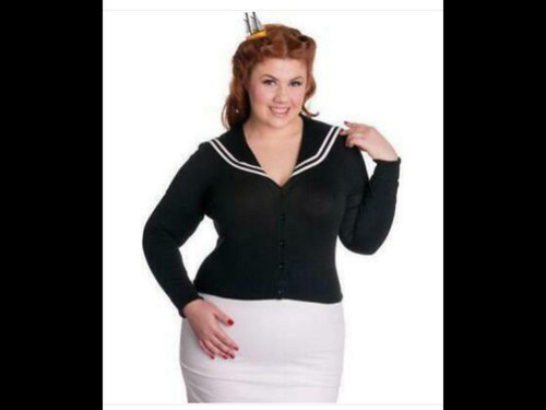 Hell bunny black - black, sailor