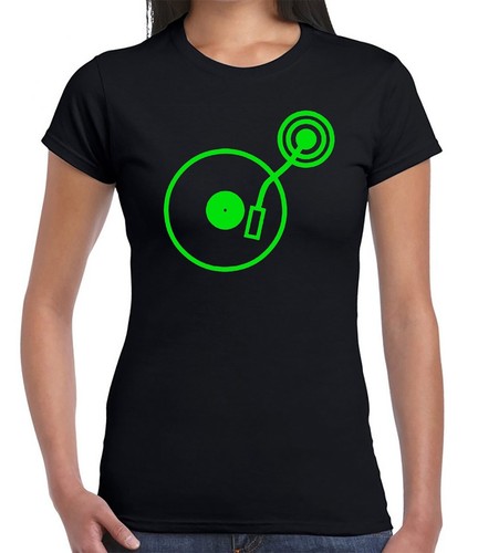 Turntable shirt ladies - turntable,
