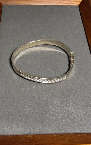 Vintage hinged bangle s - hinged, m&s