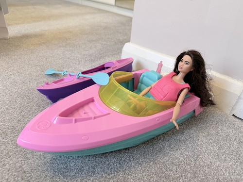 Barbie watersports doll plays - watersports,