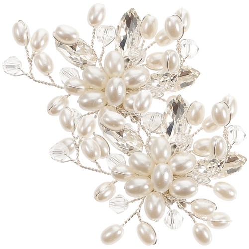 2pcs shoe clips rhinestone - 2pcs,