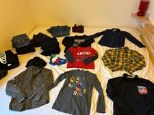 8-10yr clothes bundle 28 pieces (trousers, shirts, t-shirts, ski trousers, etc)