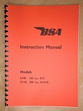 BSA C10L & C11G 1954