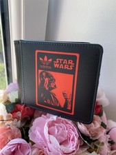 Adidas Star Wars Darth Vader Black & Red Mens Wallet