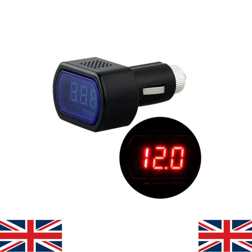 Car auto led voltmeter - car,