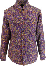 Mazeys Mens Retro Purple