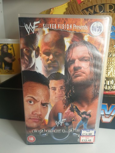 Wwf backlash 2000 vhs - wwf,