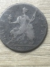 George II, Halfpenny, 1770