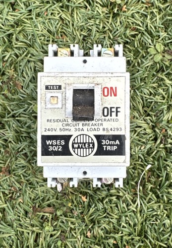Wylex amp 30ma double - double, pole