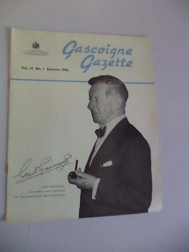 Gascoigne gazette old vintage - gazette,